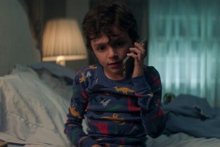 El hijo de Joe en una escena