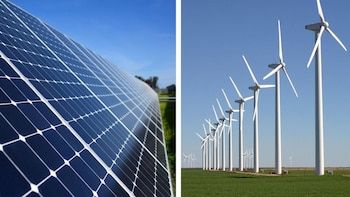 Las energías renovables alcanzaron un