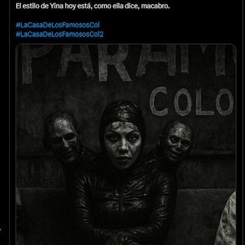 El traje no pasó desapercibido