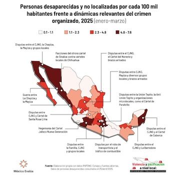 Desapariciones México Evaluar
