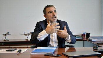 Fabián Lombardo, president of Aerolineas