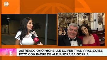 Michelle Soifer se ríe