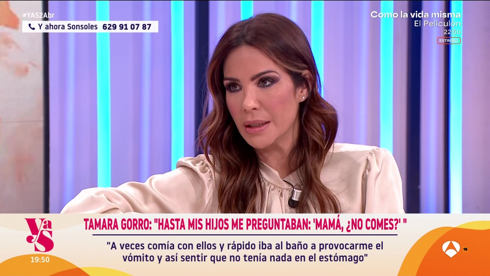 Tamara Hat, en 'y ahora sonoles'