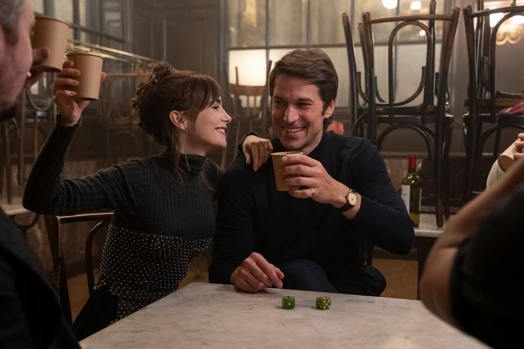 La escena de Emily y Gabriel en 'Emily en París'