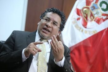El ex ministro del interior, Rubén