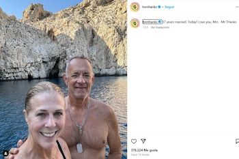 Tom Hanks y Rita Wilson