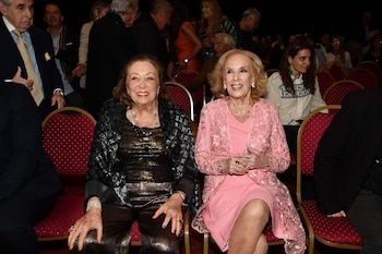 Mirtha Legrand se sentó