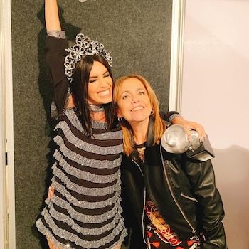 Lali Espósito actuó después de saber