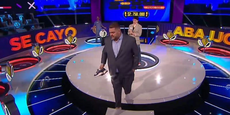 ¿Cuánto los zapatos superiores en los que Darío Barassi sacó en vivo ahora?