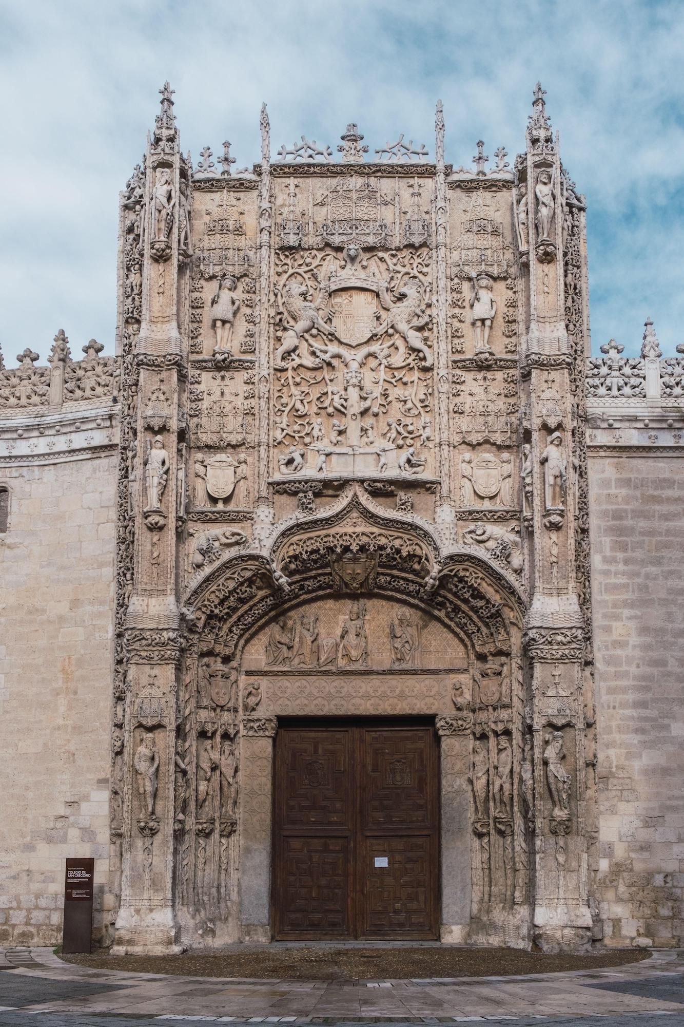 La fachada del San Gregorio Valladolid College.