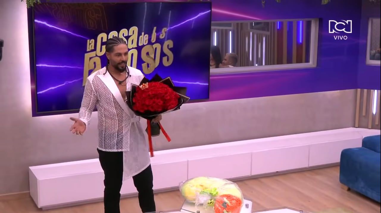 Marlon Solórzano entró en 'La casa de la famosa Colombia' en un congelado.