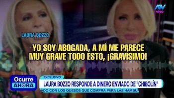 Laura Bozzo responde al depósito