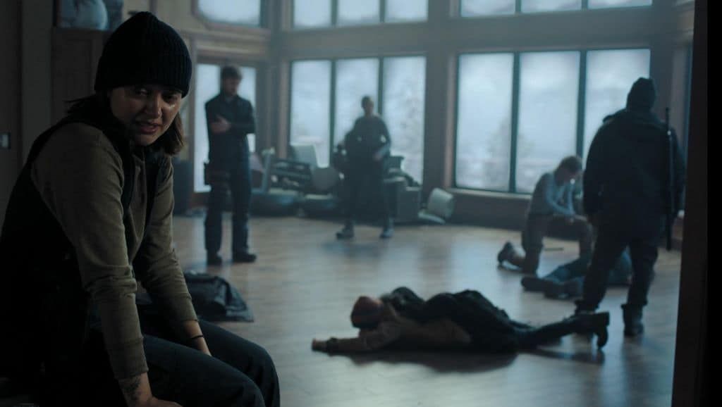 La sensación que causó la escena fue tal que una de las actrices lloró espontáneamente durante el disparo