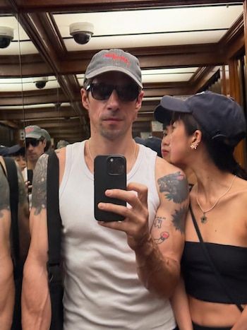 Esteban Lamothe compartió fotos que