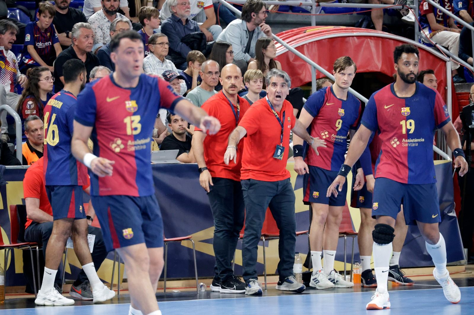 Carlos Ortega, feliz por el pase del Barça a la Final Four