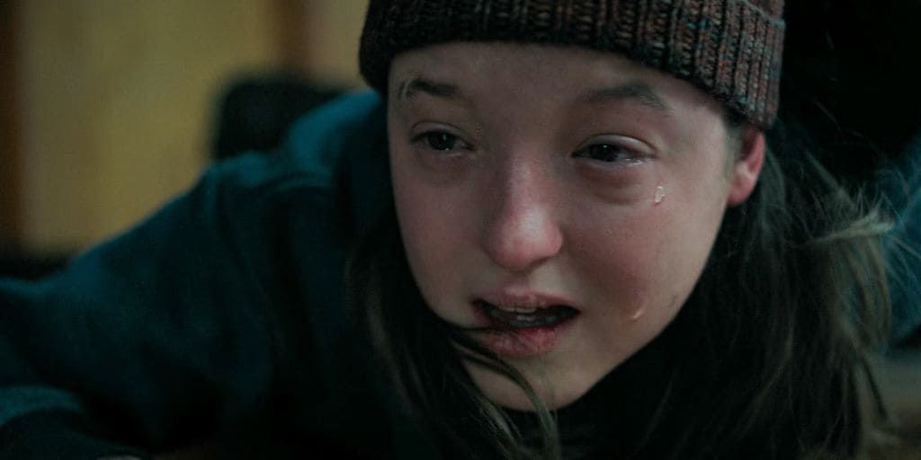 Ellie completamente devastada antes de la muerte de Joel
