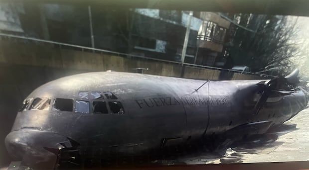 Un avión de la Fuerza Aérea de Perú aparece en la serie