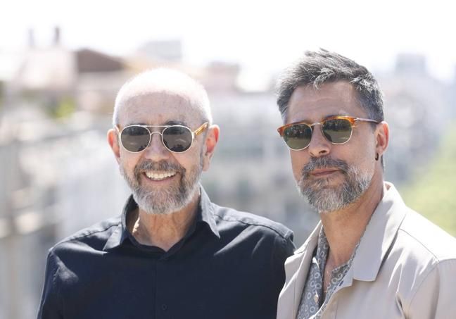Miguel Fill y Hugo Silva presentaron 'buena suerte' en el BCN Film Fest.