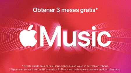 Oferta de descuento Apple Music México gratis 3 meses