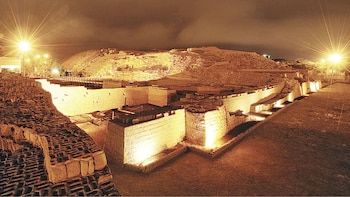 Huaca Pucllana, ubicada en el