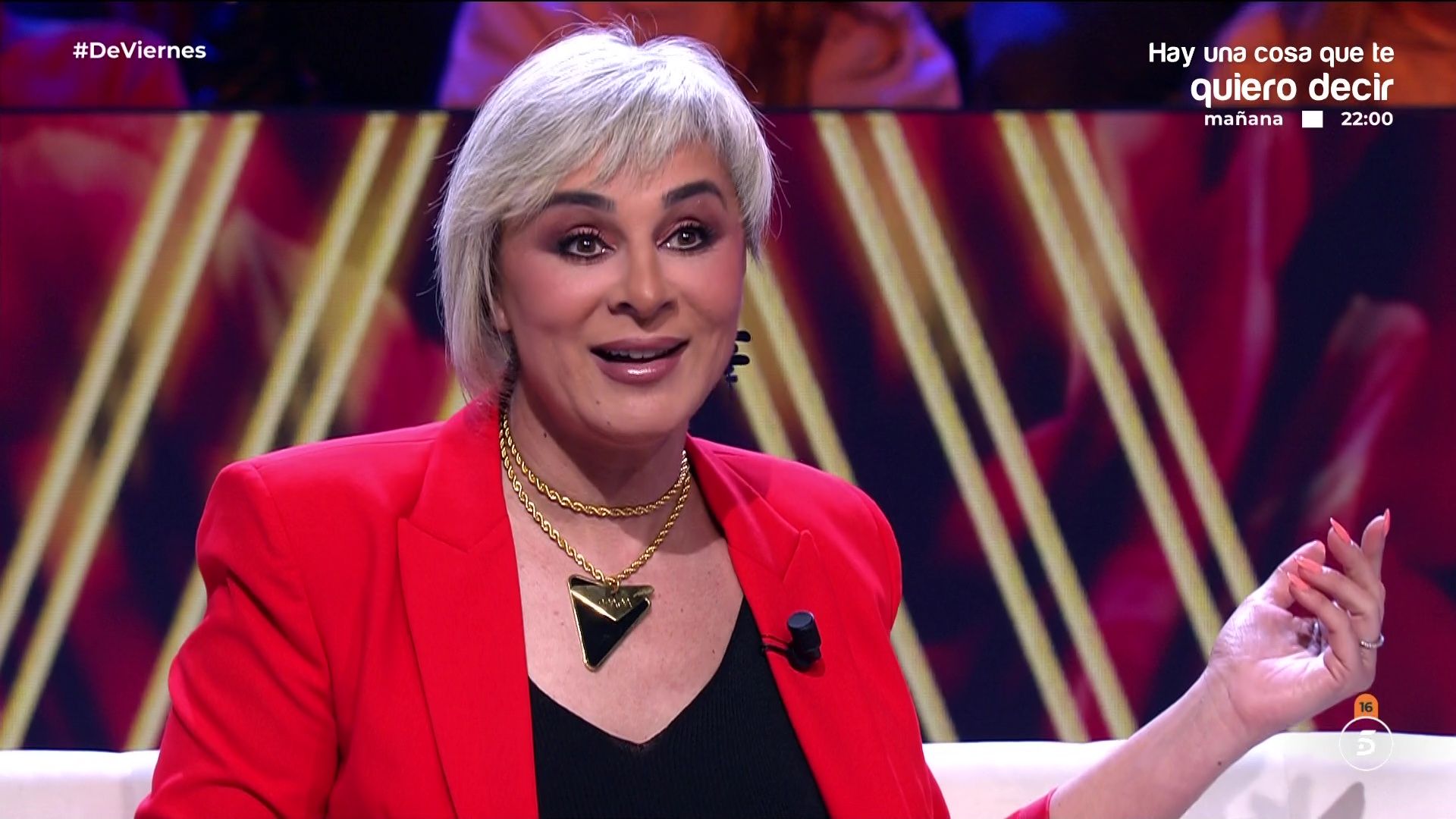 Ana María Aldón, on 'Friday!'