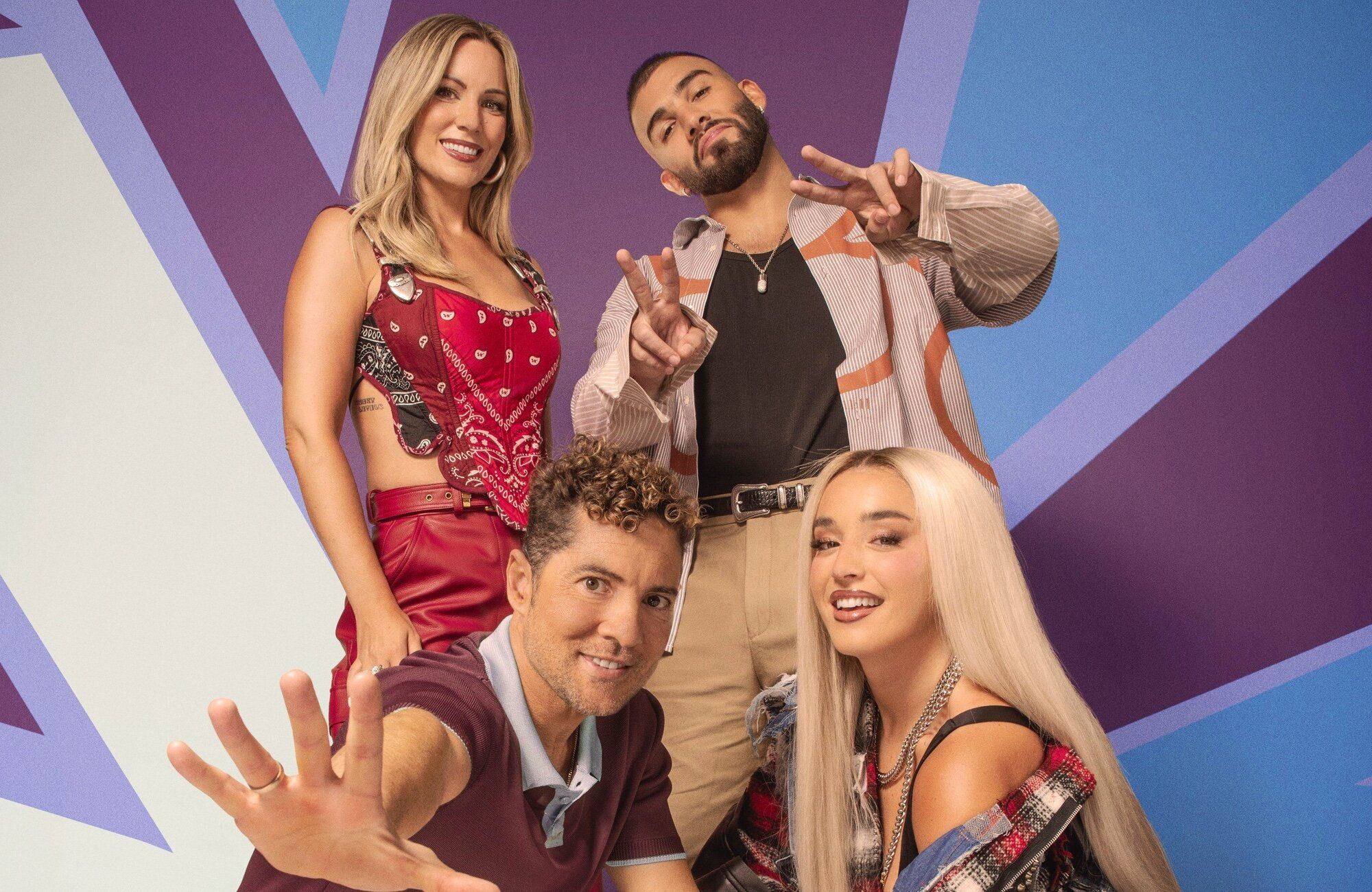 Edurne y Manuel Turizo se unen al equipo de entrenadores de 'La Voz Kids' con los repetidores David Bisbal y Lola Indigo
