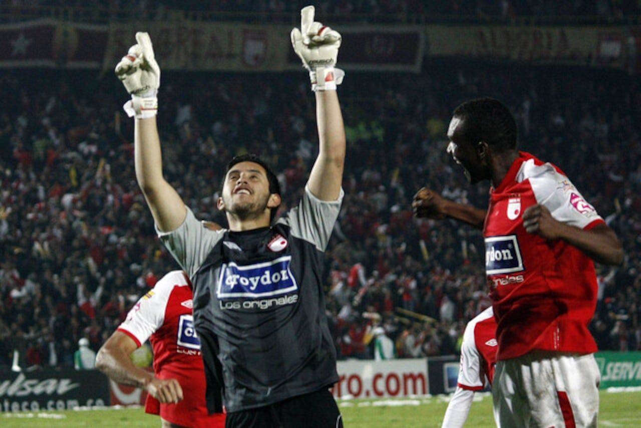 Camilo Vargas en sus comienzos como Jefe de Santa Fe (2011).