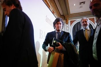 Milei participó en el último