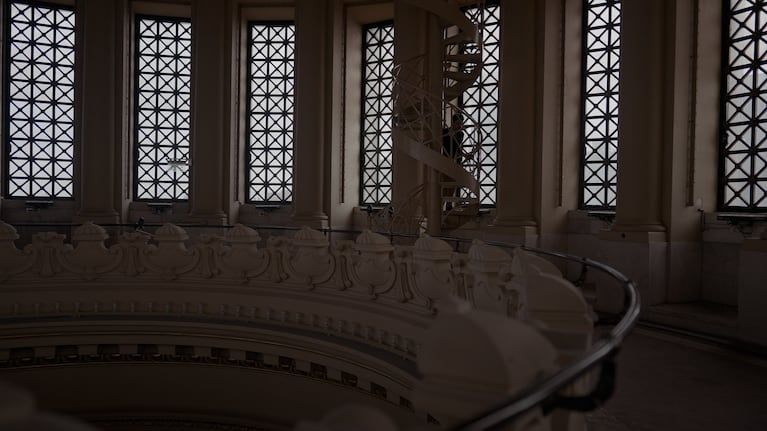 El ascenso a la cúpula del Congreso no está habilitada para el público. (Foto: Juan Pablo Chávez/Videoolab)