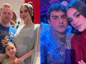 Saúl 'Canelo' Álvarez, envuelto en toda su familia en Arabia Saudita