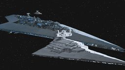 Star Wars: Episodio V - The Empire Contraatacaca (1980) - Star Destroyers y Ejecutivo Stelar Superdepro