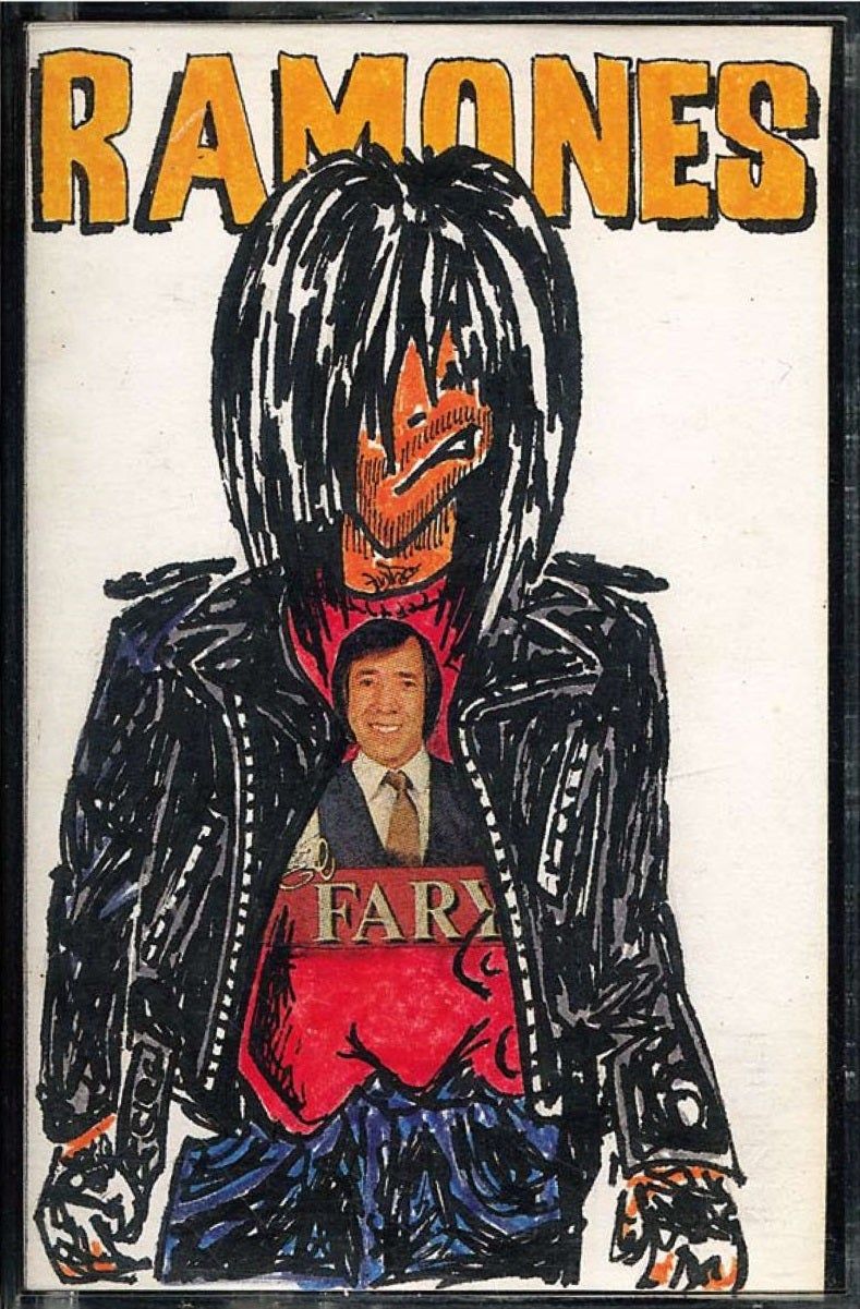Cubra la cinta de Ramones, esense en el capítulo 'de', hecho por iñigo fdez. De Nogaro.