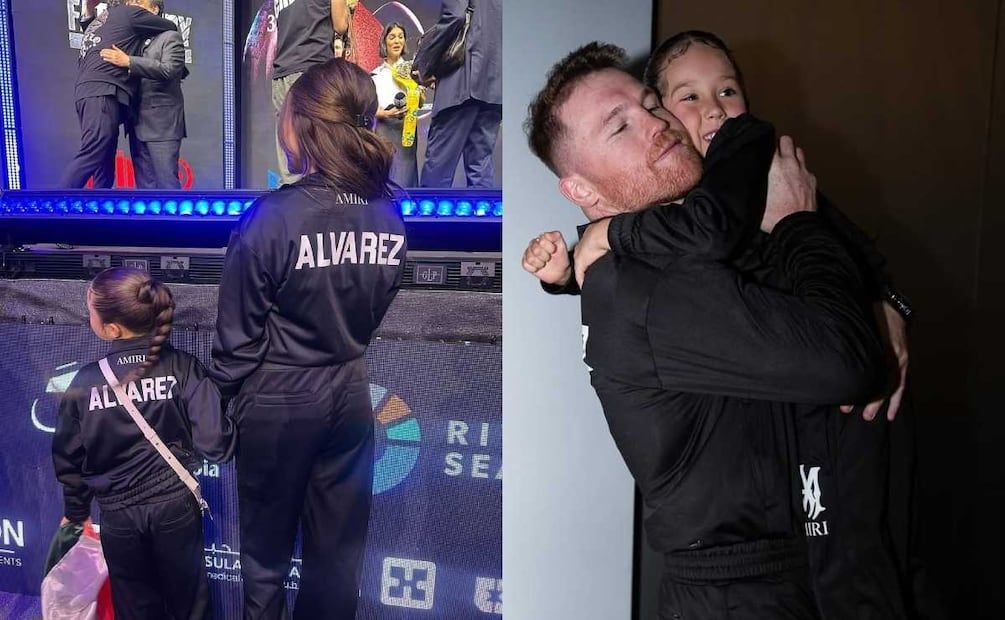Fernanda Gómez y Saul 'Canelo' Álvarez con su hija María Fernanda / Fotos: Instagram @fernandagmtz