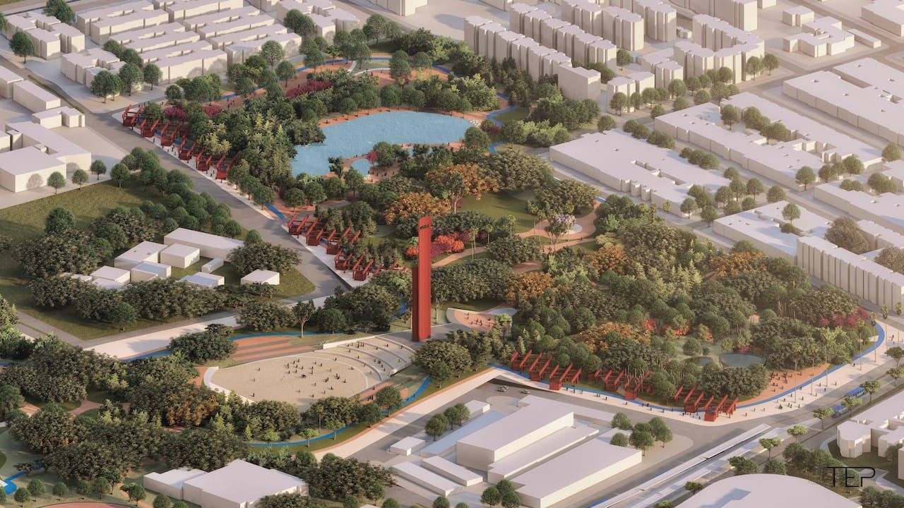 El Cañaveralejo Central Park estará ubicado en el viejo lote de la tienda La 50. Se espera que sirva como un gran pulmón verde para la ciudad, teniendo en cuenta el déficit de las áreas verdes. Esta iniciativa recibirá recursos de préstamos, aunque aún no se sabe cuánto.