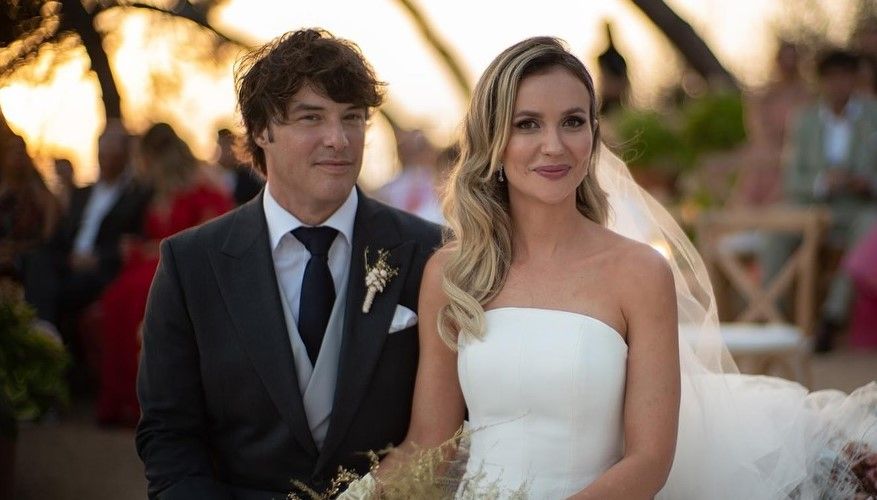 Las fotos inéditas de la boda de Jordi Cruz y Rebecca Lima.