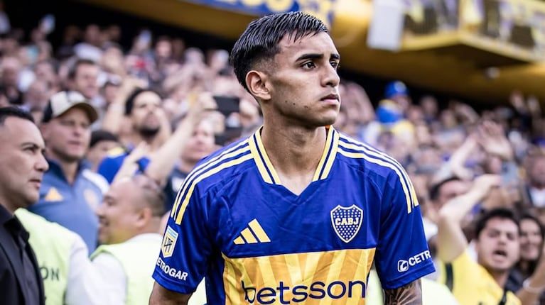 Milton Delgado, la joya de Boca que excita a los fanáticos (Foto: Milton_Delgado 05/IG).