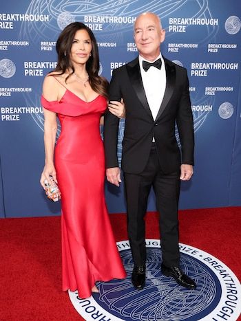 Lauren Sánchez y Jeff Bezos