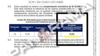 Informar a favor del aumento