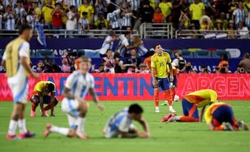 Colombia y Argentina jugaron para