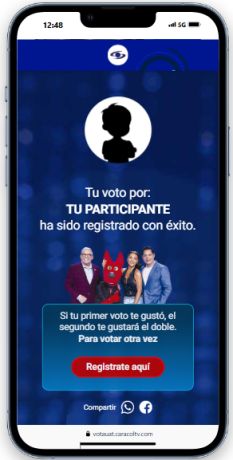 Debe registrarse para hacer una segunda votación en la final de mí, mi nombre es mini. Debe registrarse para hacer una segunda votación en la final de mí, mi nombre es mini.
