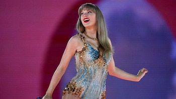 Taylor Swift en el ciclista