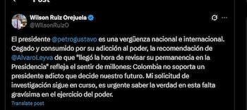 Wilson Ruiz fue uno de