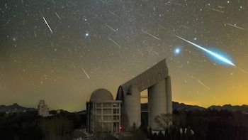 La lluvia de las estrellas de