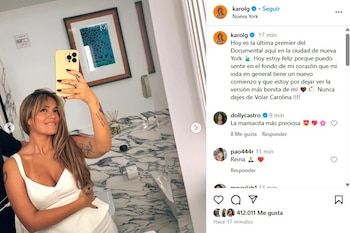 Karol G presentó el atuendo