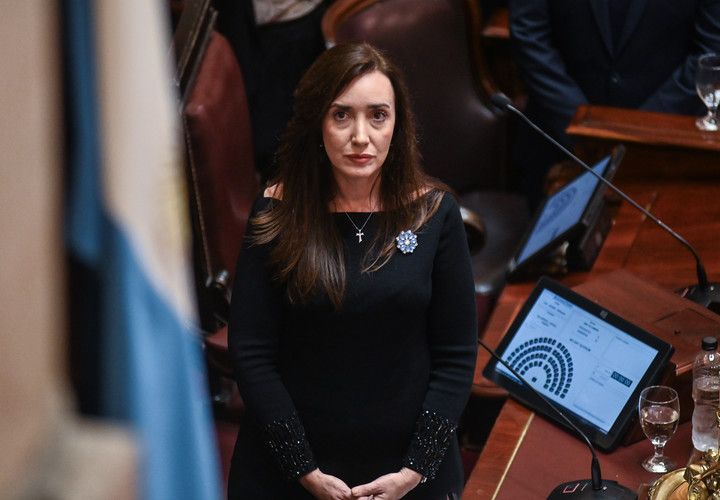 Victoria Villaruel durante la sesión para el Papa Francisco. Foto Federico López Claro.