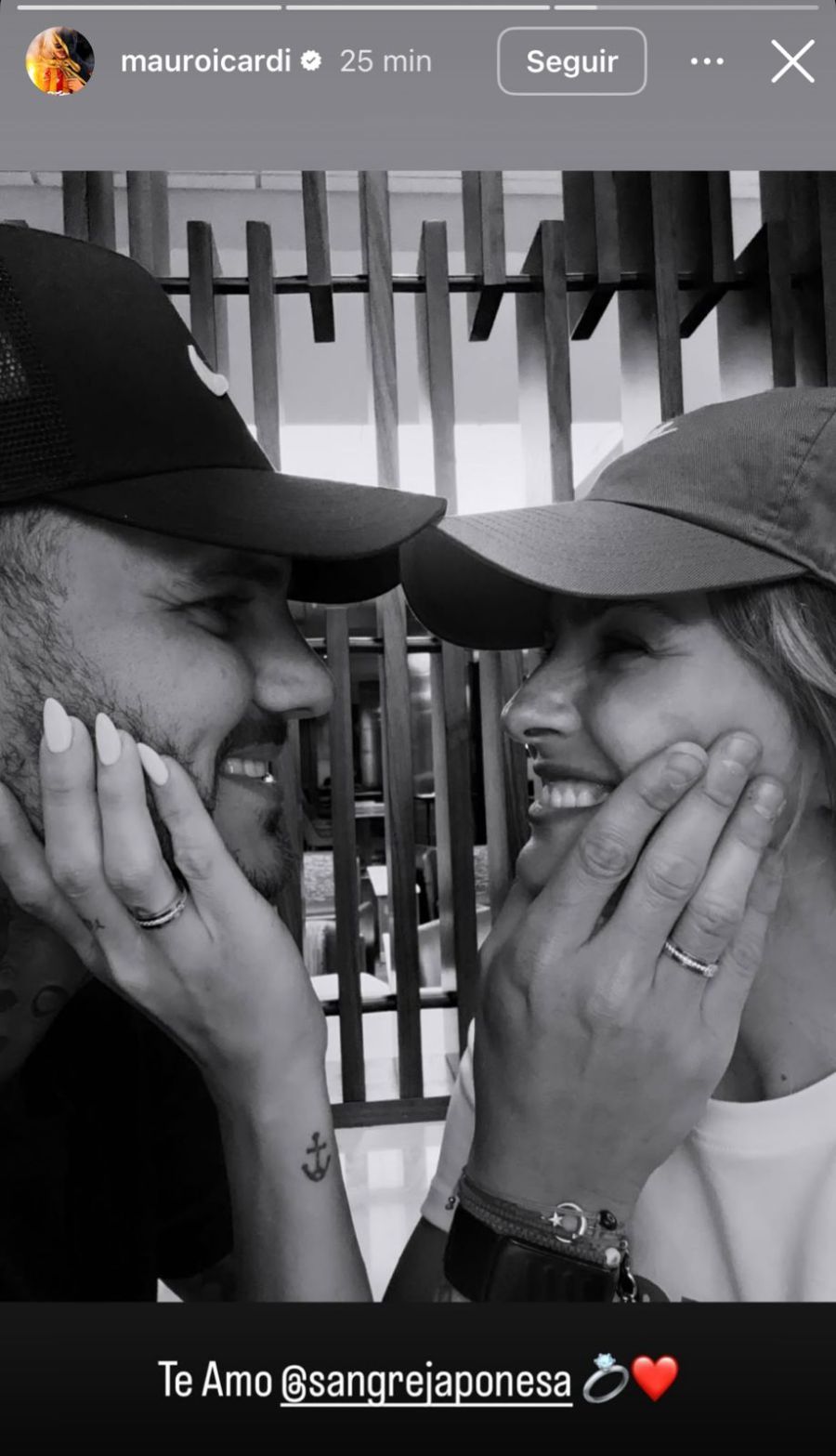 El compromiso de Mauro Icardi y China Suárez