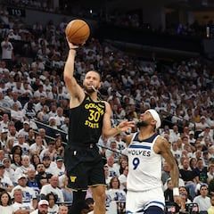 Steph Curry enciende las alarmas por lesiones en 1 contra Timberwolves