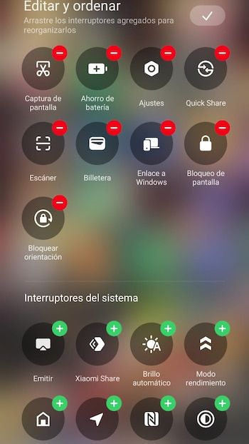 En la opción de editar