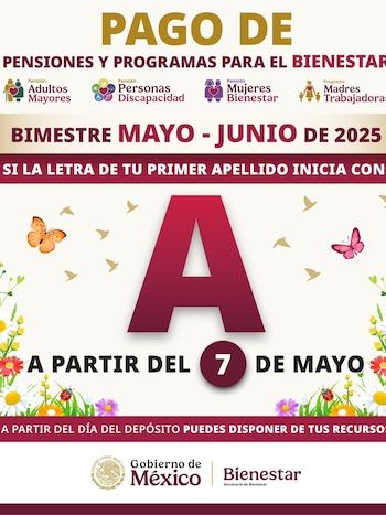 Pago de mayo-junio de bimestr