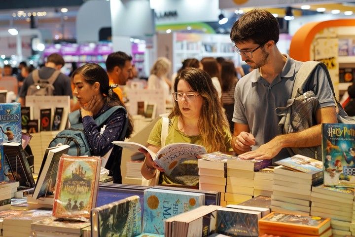 Feria de libros. Foto: Martín Bonetto.